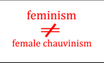 feminism female chauvinism